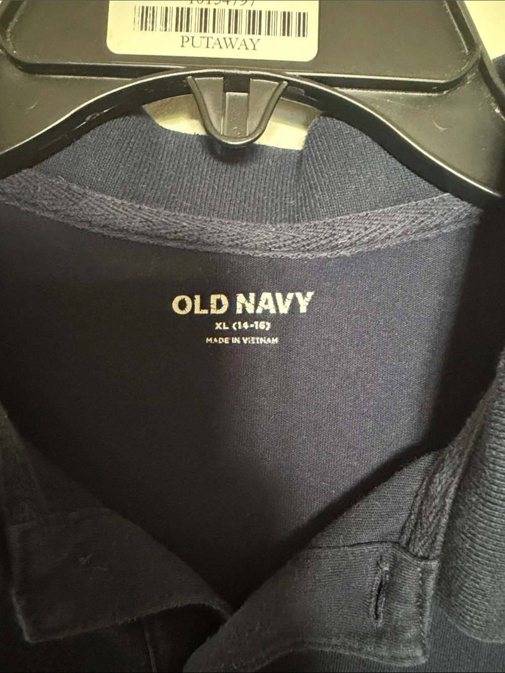 Old Navy Navy Blue Polo Shirt - Short Sleeve